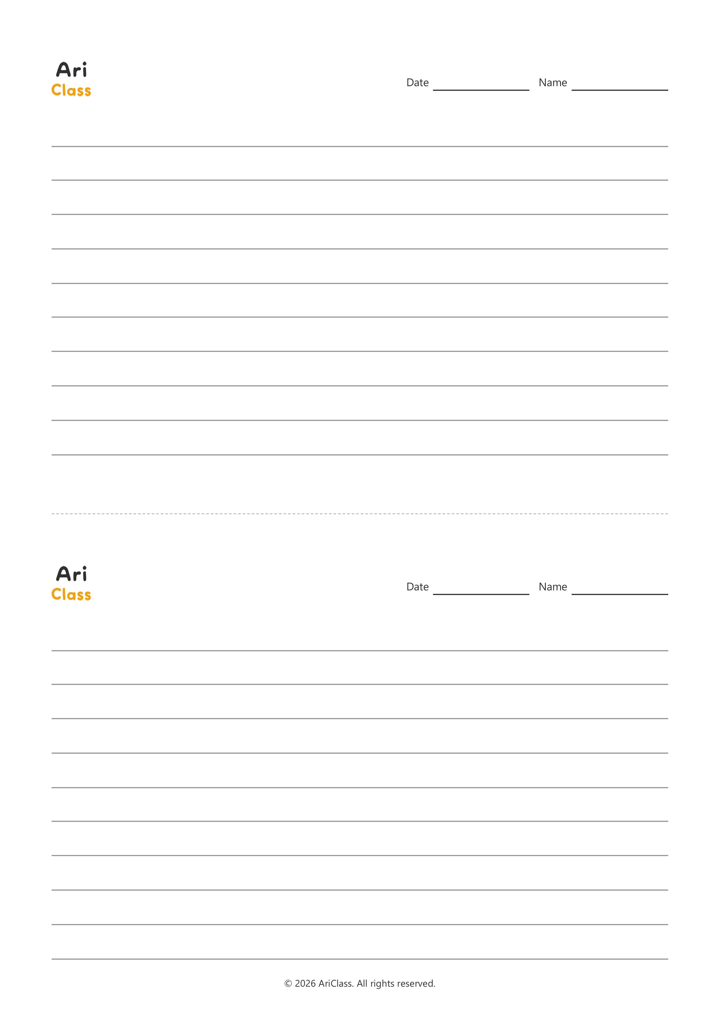 Note Sheet